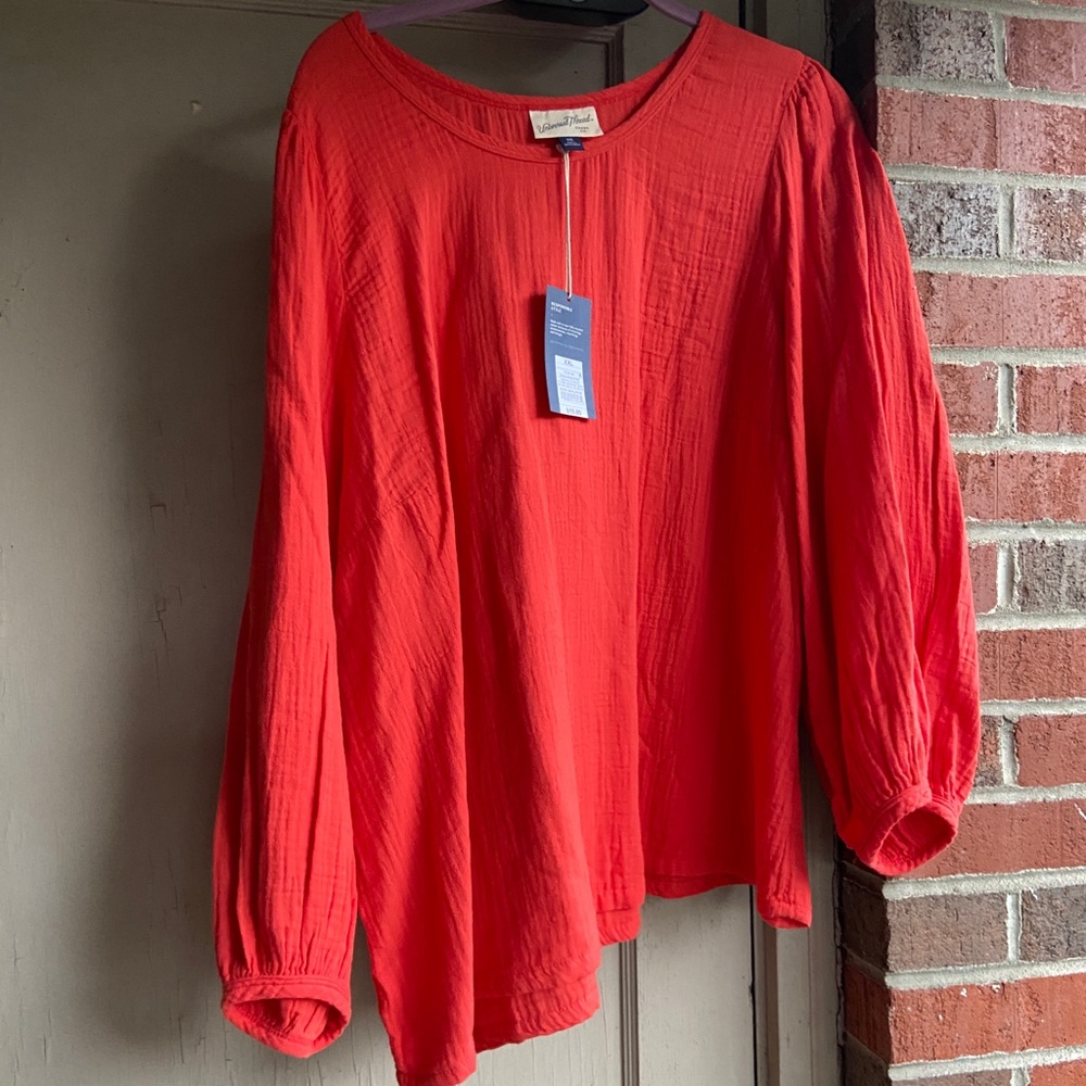 NWT Universal Thread Orange Top XXL